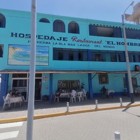 Hospedaje Restaurante El Hombre Puerto Chicama Exteriör bild